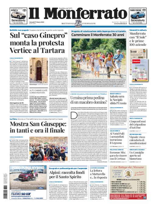 Il Monferrato - Edizione 31 del 17/03/2023